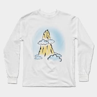 Mountain and clouds Long Sleeve T-Shirt